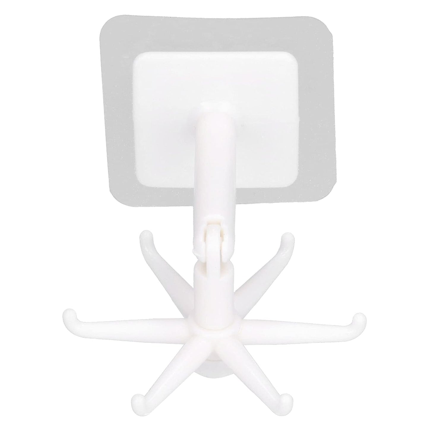 360° घूमने वाला फोल्डिंग हुक स्वयं चिपकने वाला वाटरप्रूफ दीवार पर लगाया जाने वाला हुक