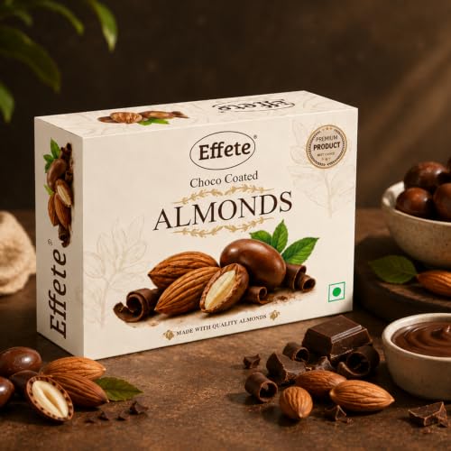 Rakhi for Brother with Chocolate Almonds 32gm - Rakshabandhan Gift Set, Pack of 5