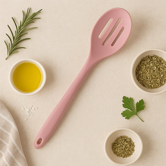 5449 સિલિકોન કૂકિંગ કૂકવેર હીટ-રેઝિસ્ટન્ટ કિચન વાસણો કૂકવેર કિચનવેર (27 સેમી)