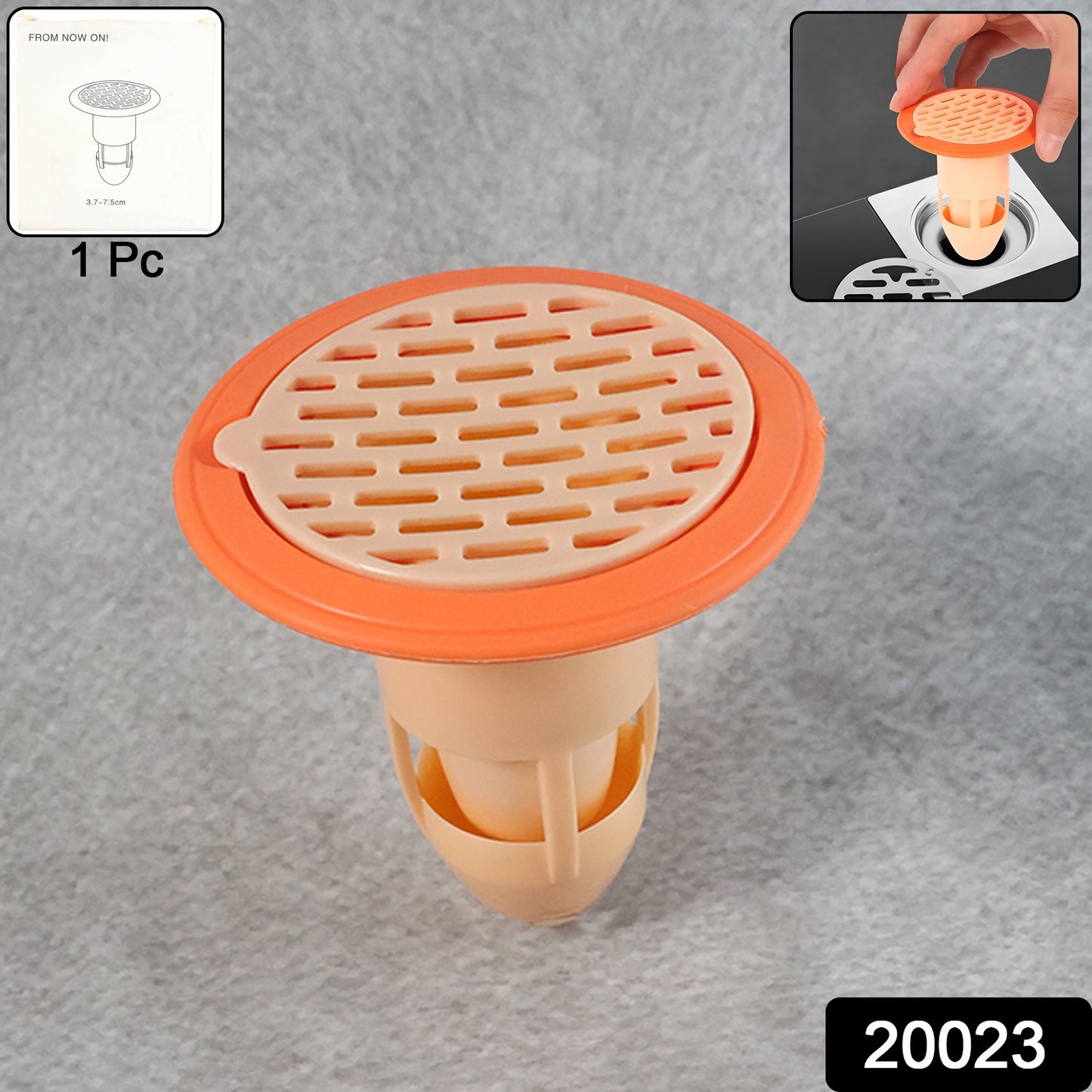 Bathroom & Kitchen Plastic Drain Strainer (1 Pc)