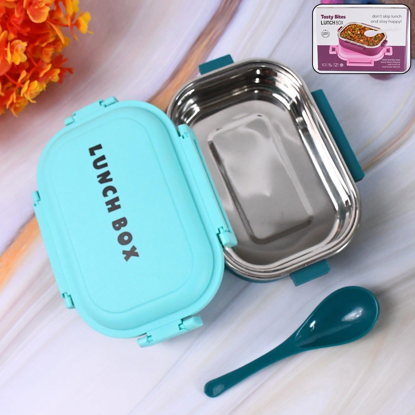 TastyLock stainless steel lunch box logo