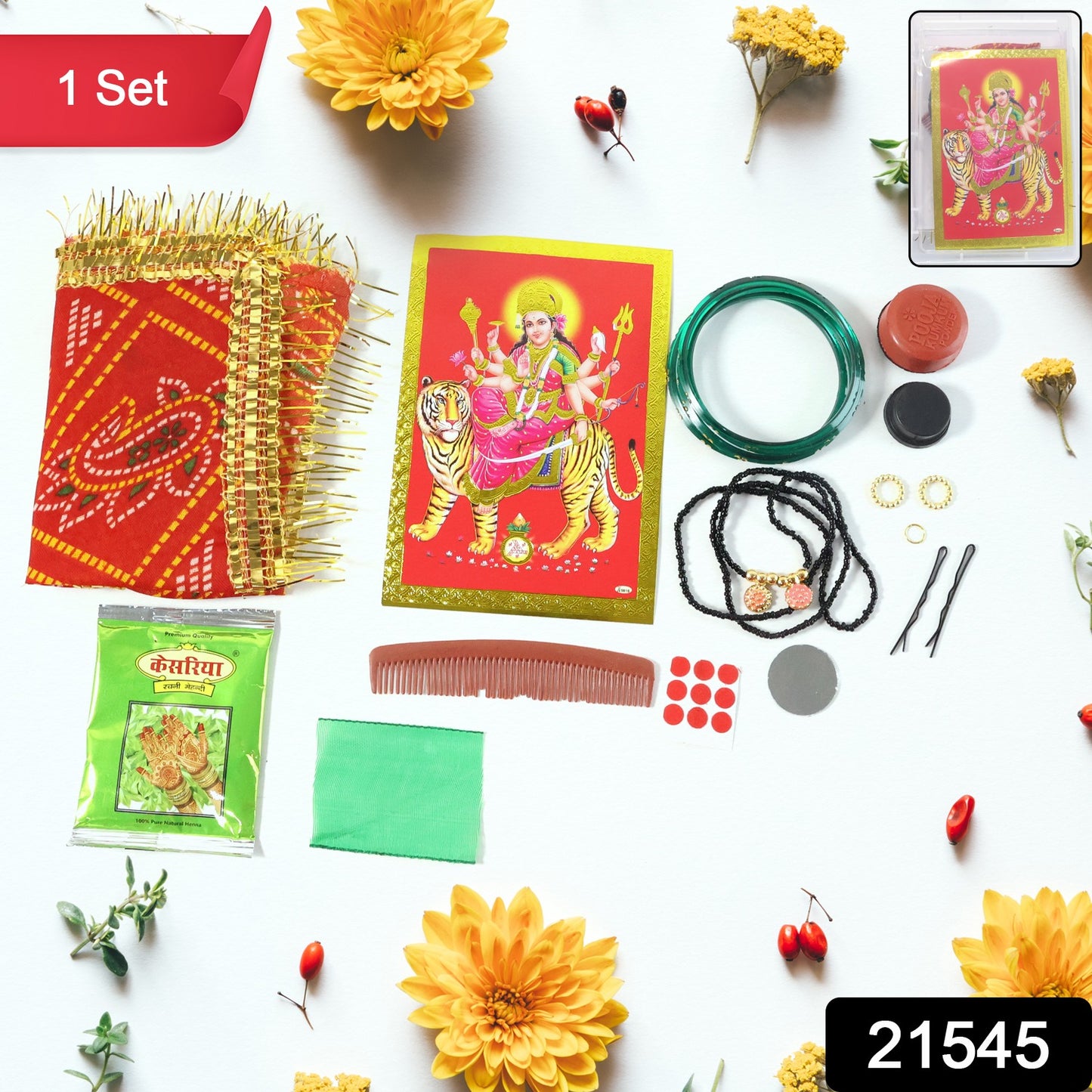 Pooja Essentials Combo Set