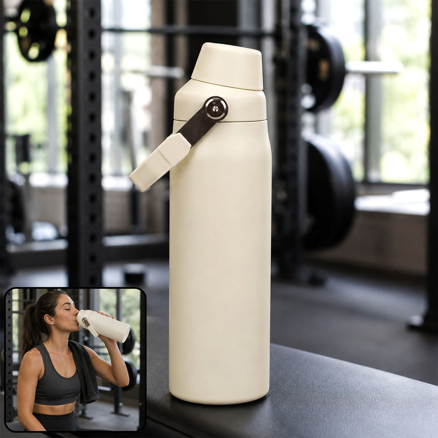 Insulated Stainless Steel Water Bottle – Leakproof & BPA-Free 500 ML