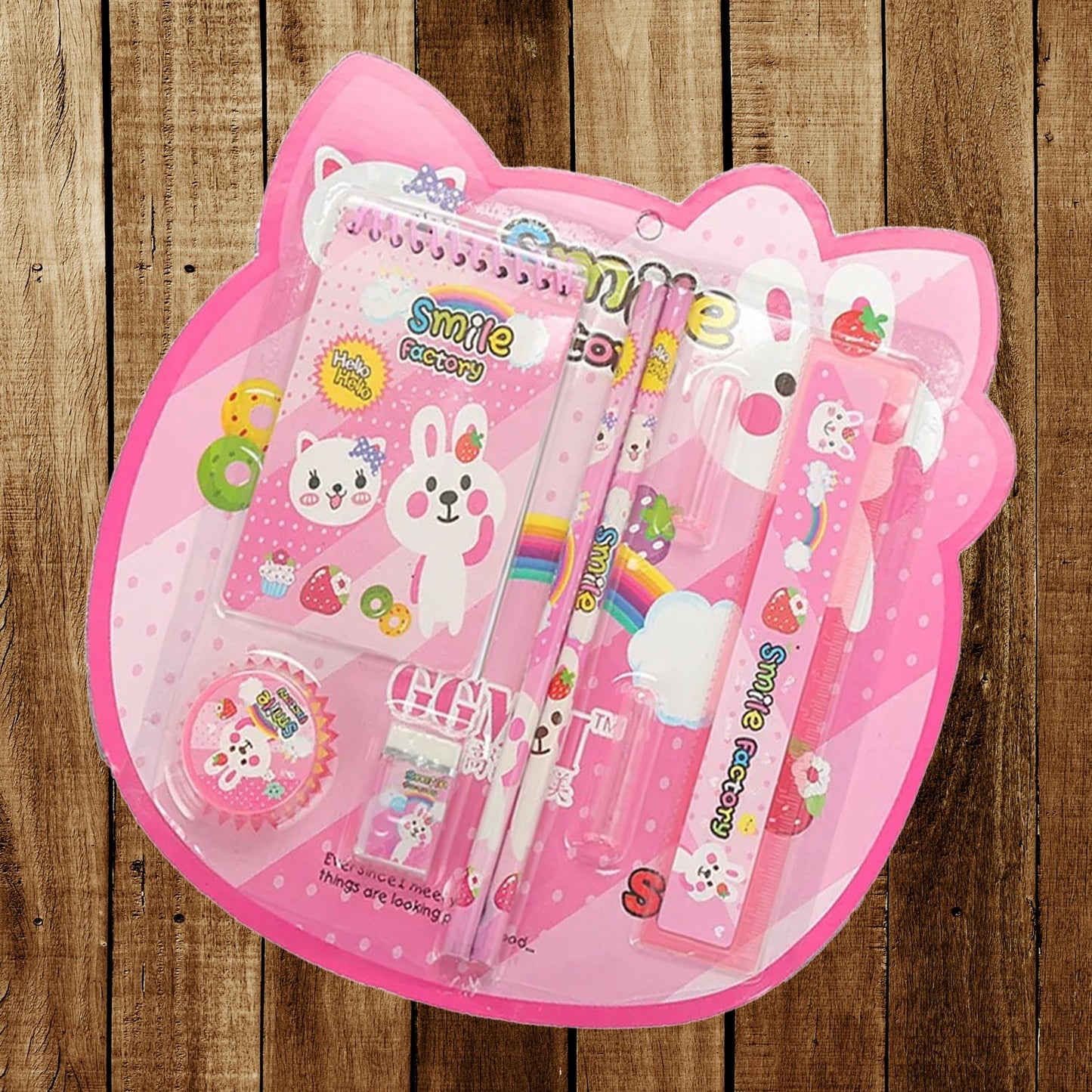 बच्चों के लिए 8 इन 1 मिक्स स्टेशनरी गिफ्ट सेट, स्टेशनरी सेट जिसमें पेंसिल रूलर रबर पेंसिल शार्पनर, पेंसिल कवर, स्कूल, ऑफिस प्रोडक्ट गिफ्ट शामिल है