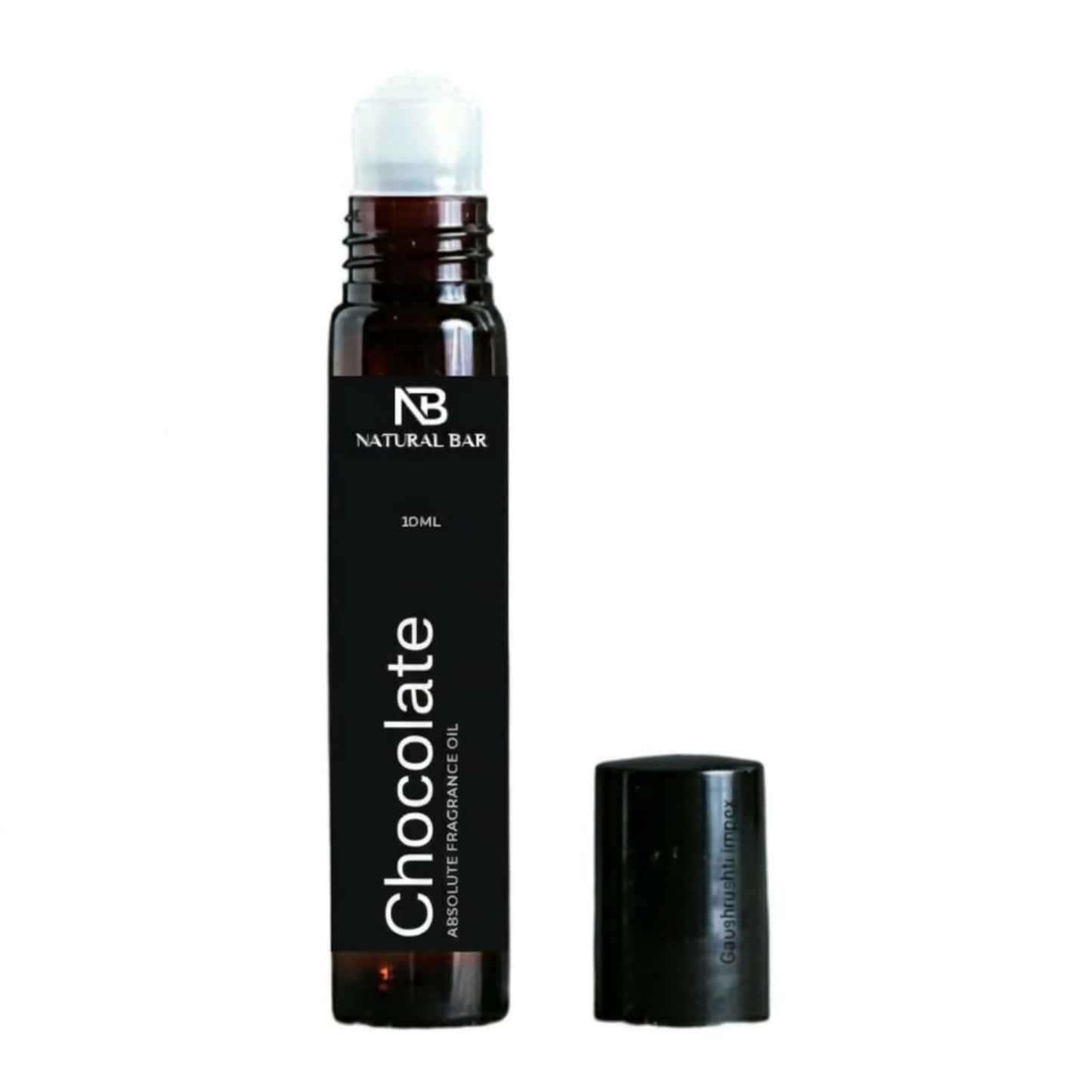 Application of chocolate attar roll on on pulse point for fresh scent