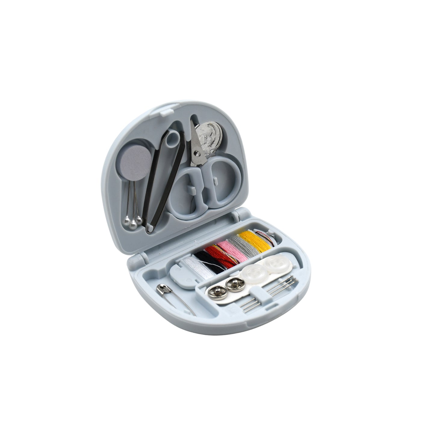 Mini Travel Sewing Kit for Beginners with Threads & Scissors
