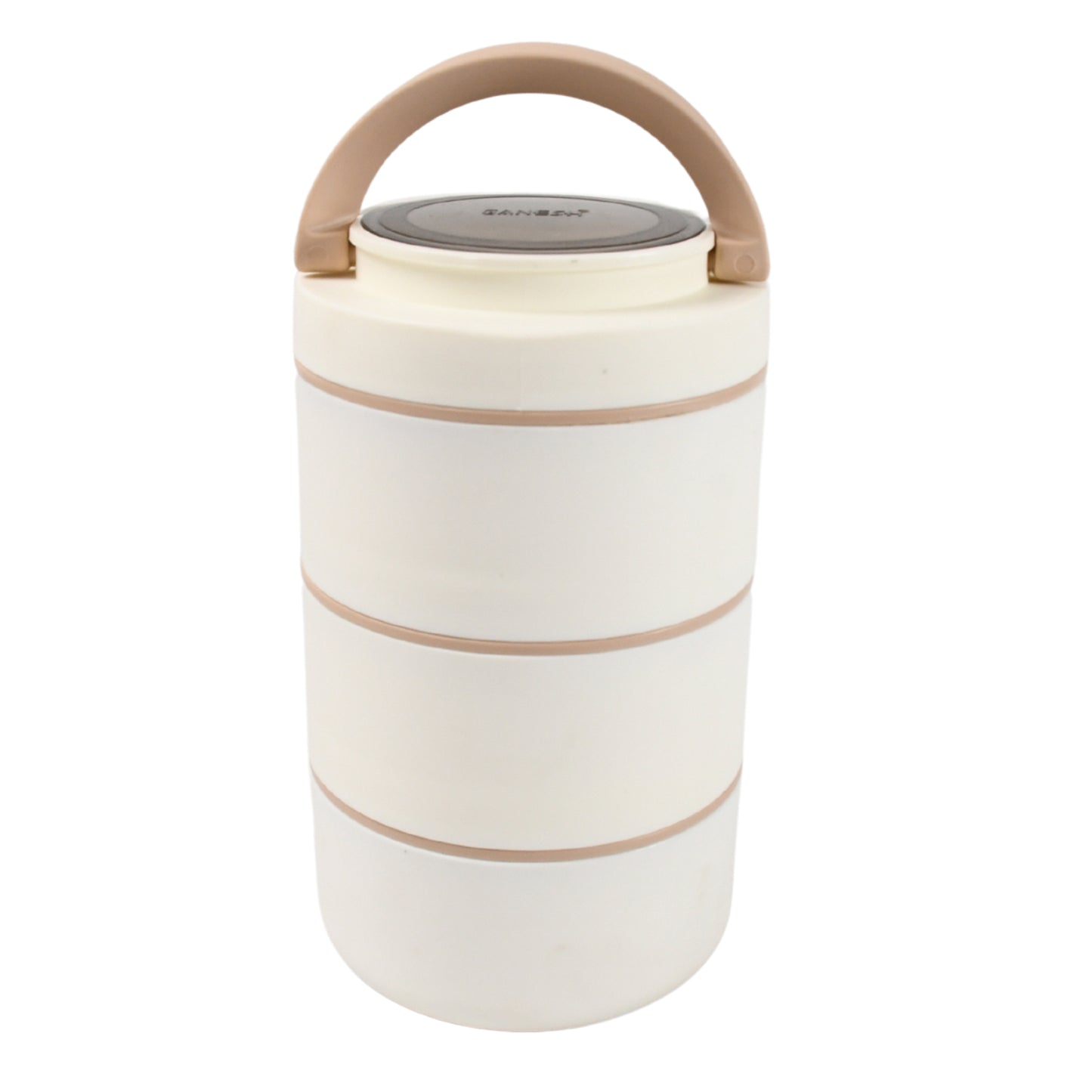 Ganesh Smart Stack 3 Layer Portable Lunch Box for Office, School, Picnic (3 Layer)