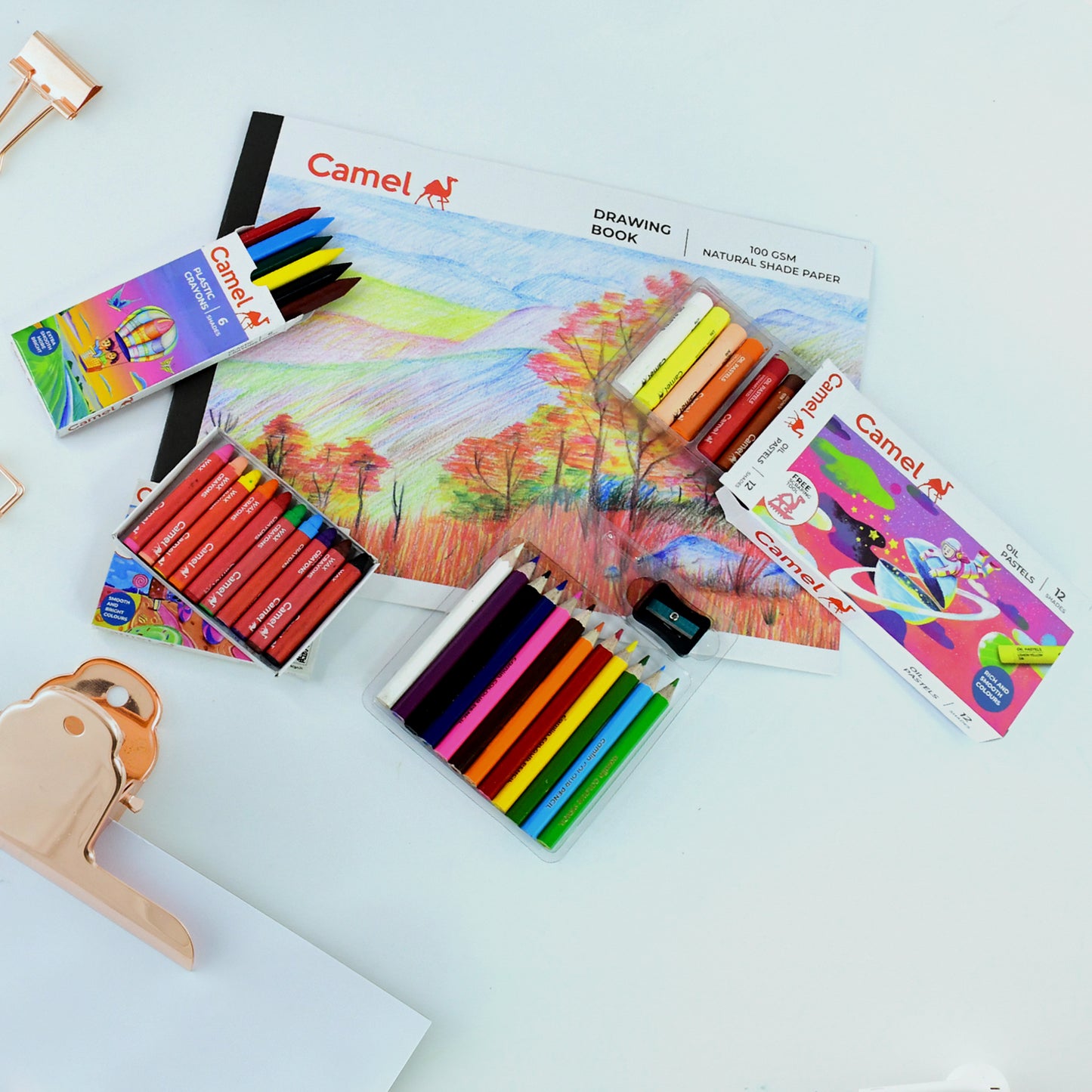 Camel Drawing Kit – Complete Creative Set for Young Artists