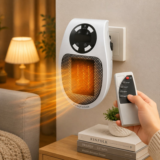 Portable Electric Heater – Compact 500W Fan | Dabster