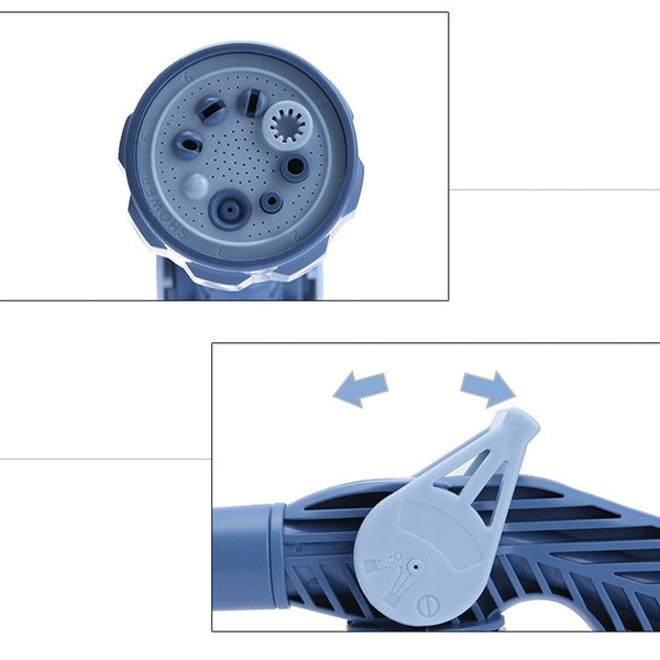 जेट वाटर कैनन 8 इन 1 टर्बो वाटर स्प्रे गन