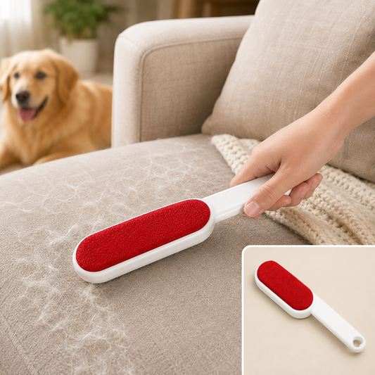 Pet Hair Remover – Double-Sided Self-Cleaning Brush | Waggy Tales