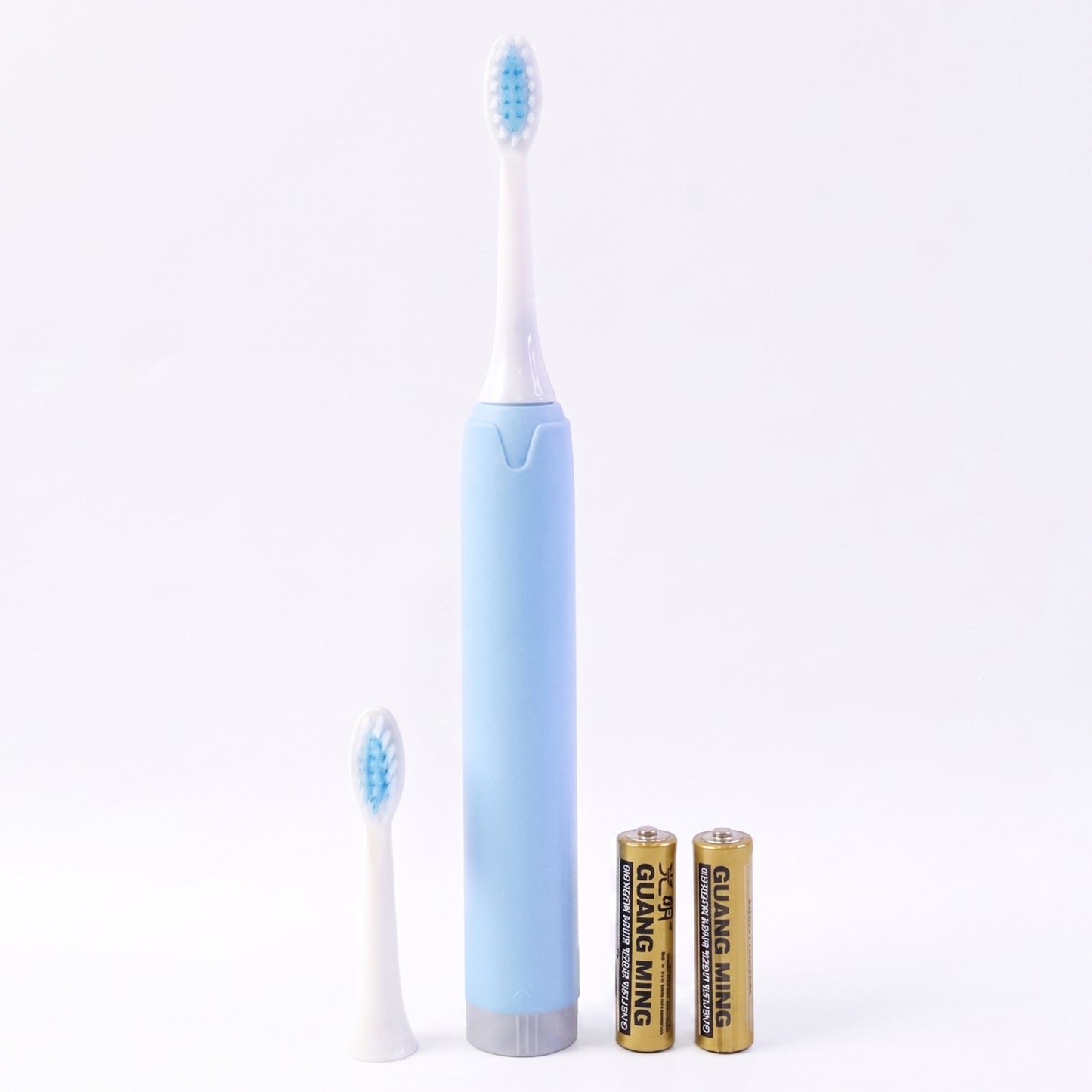 Electric Sonic Toothbrush with Extra Head and Included Batteries