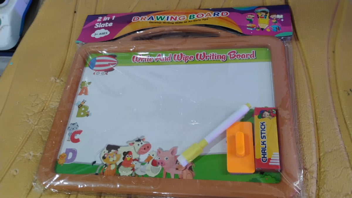 Educational Drawing Board – 2-in-1 Double-Sided Kids Art Set
