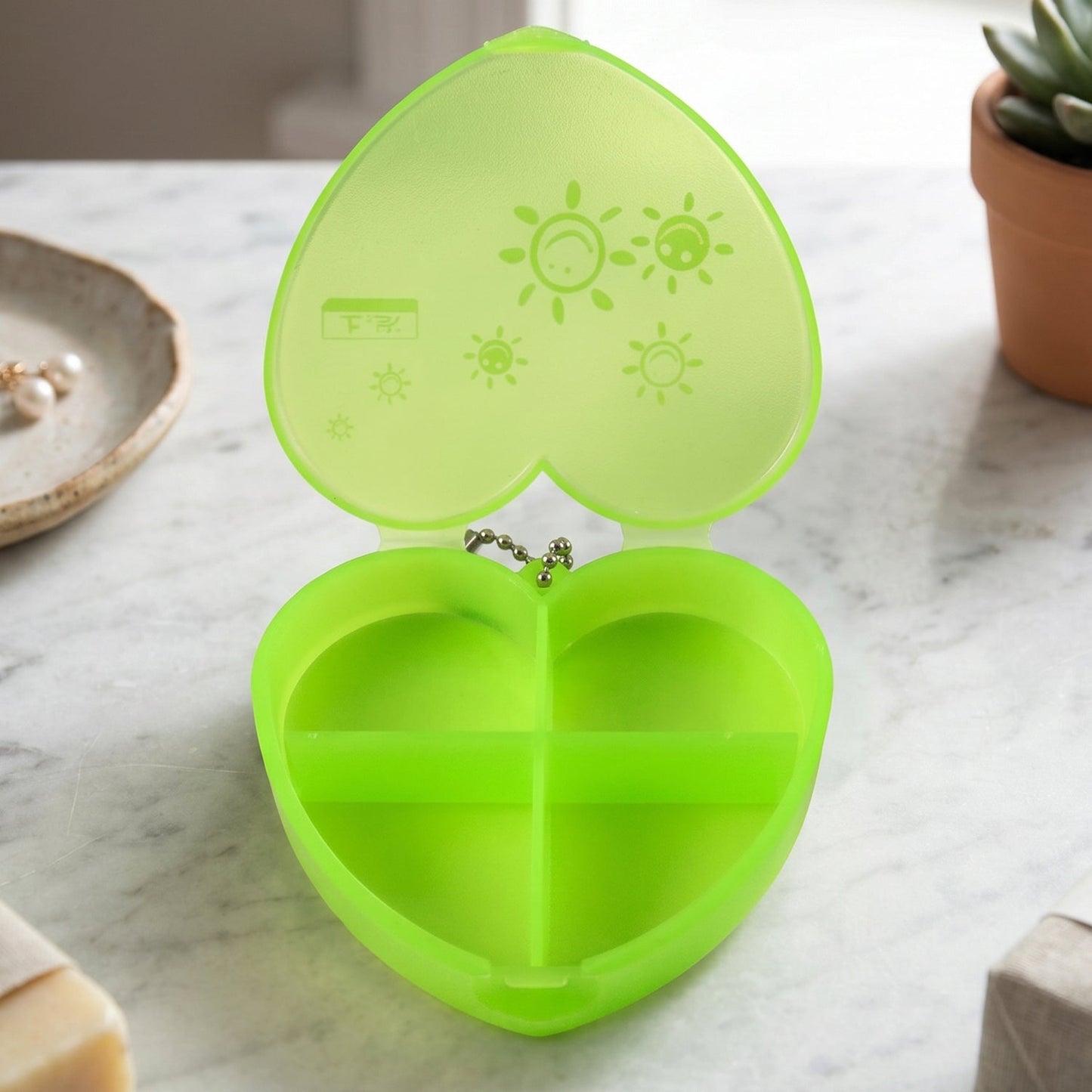 6988 plastic pill organizer box no sku