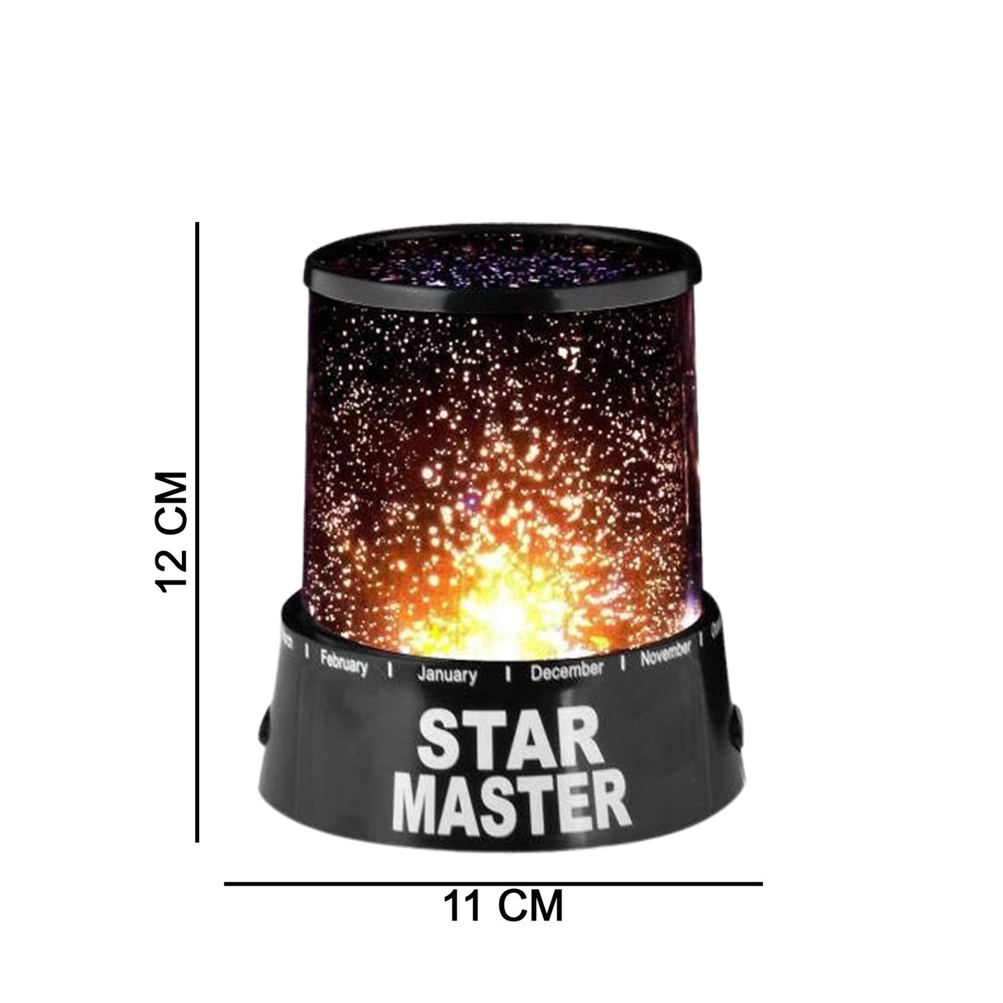 स्टार नाइट लाइट प्रोजेक्टर लाइटिंग यूएसबी लैंप एलईडी प्रोजेक्शन एलईडी नाइट (बैटरी और केबल शामिल नहीं)