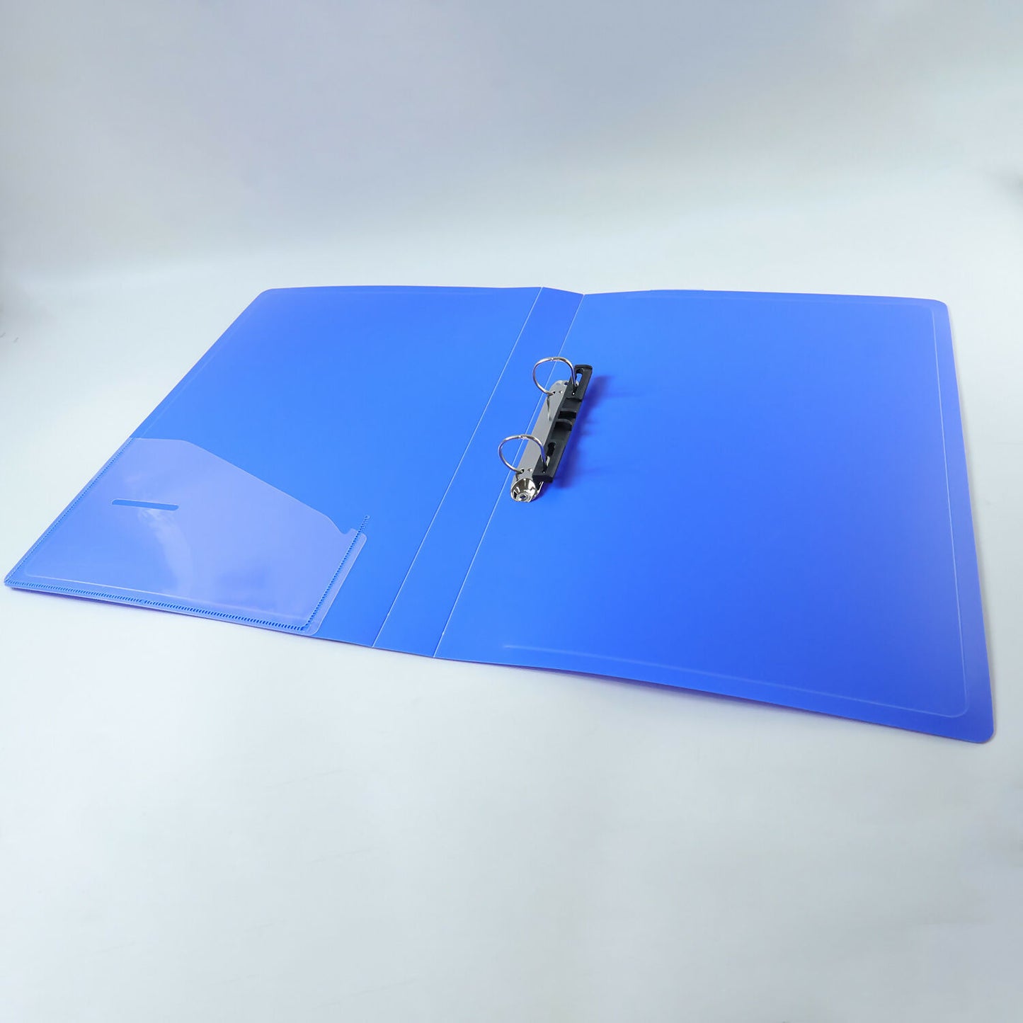 Aerotix FC 2-D Ring Binder File Folder with Inside Pocket for School, Office