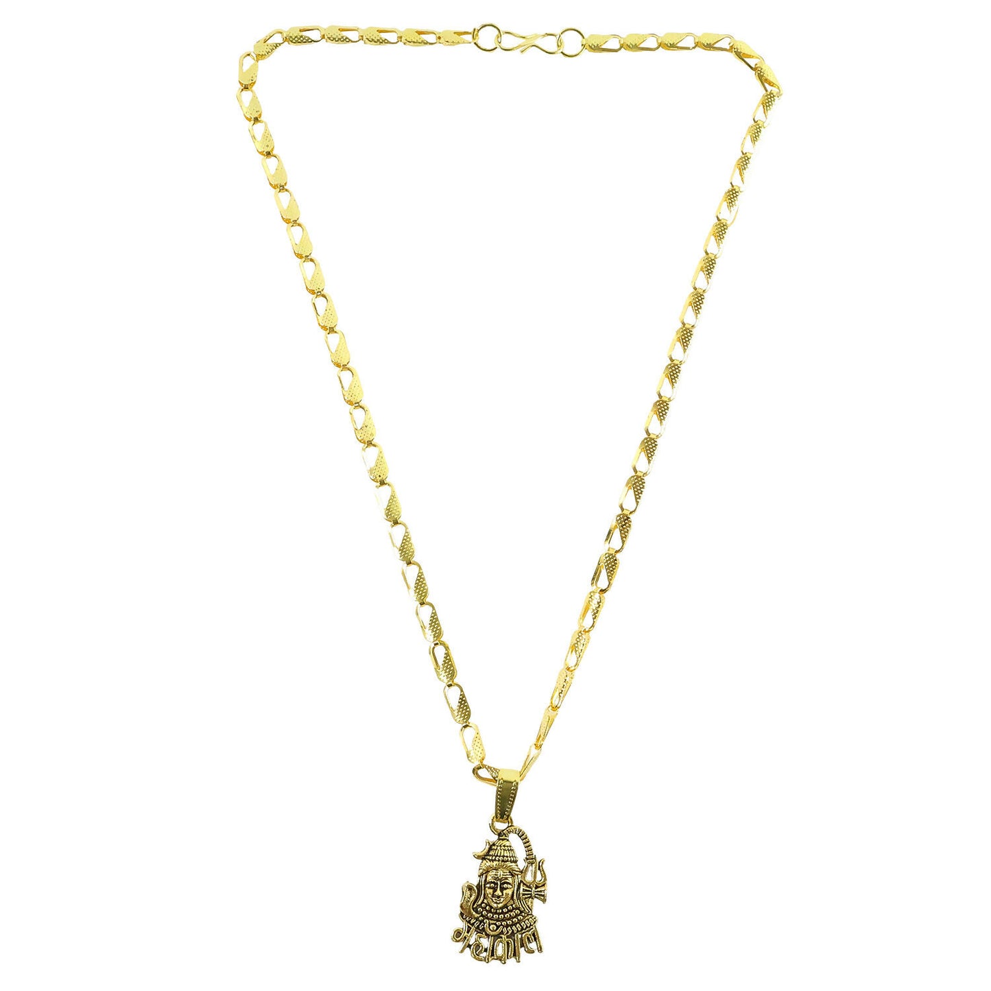 Lord Mahakal Pendant with Chain – Divine Strength Necklace