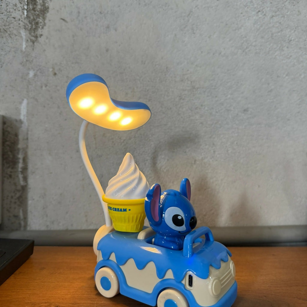 Cartoon Car LED Desk Lamp for Kids | Decorative Night Light for Study Table