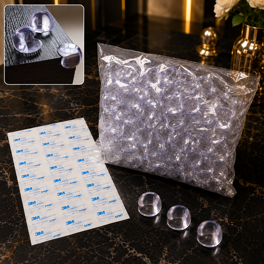 Baby Safety Corner Protectors – 200 Pc High-Adhesive | Mini Safy