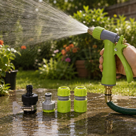 High-Pressure Water Spray Nozzle – Zinc Alloy | Grow Garden Tools