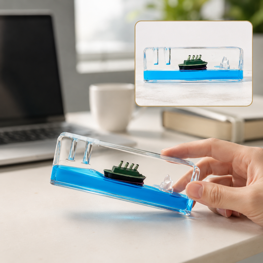 Floating Cruiser Ship Decor – Unsinkable Stress Relief Toy | Styleva