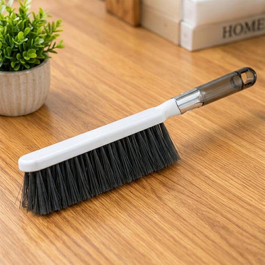 Household Cleaning Hand Brush with Soft Bristles and Grip (1 Pc, 36x8 Cm)