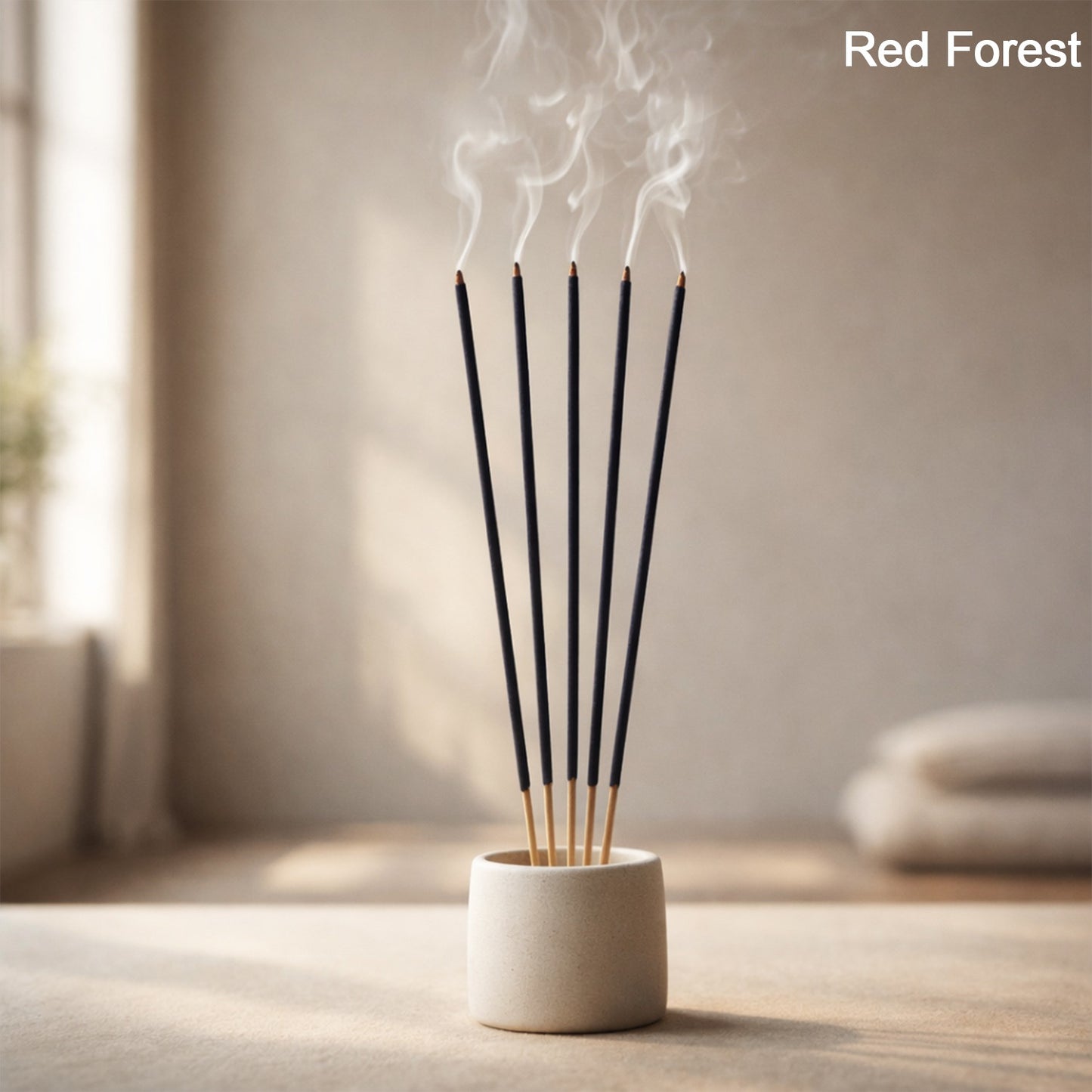 Red Forest Fragrance scented Stick Agarbatti Natural Incense Sticks for Pooja