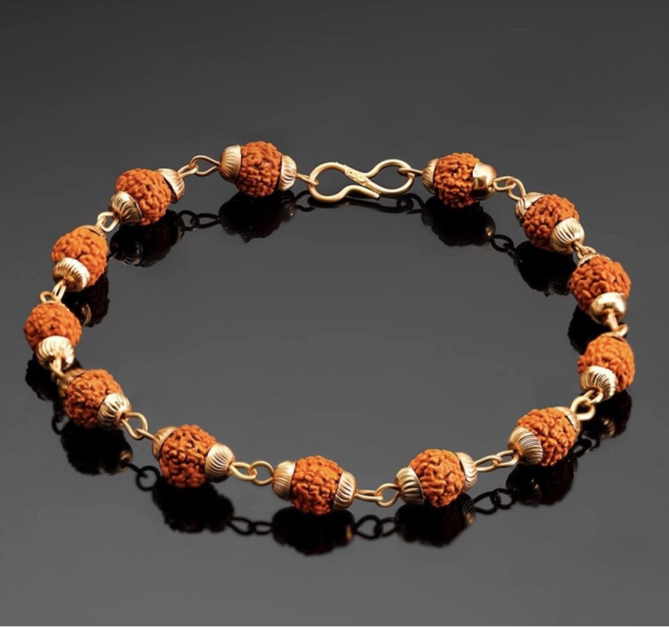 Men's Authentic Rudraksha  Bracelet – Spiritual Healing & Protection