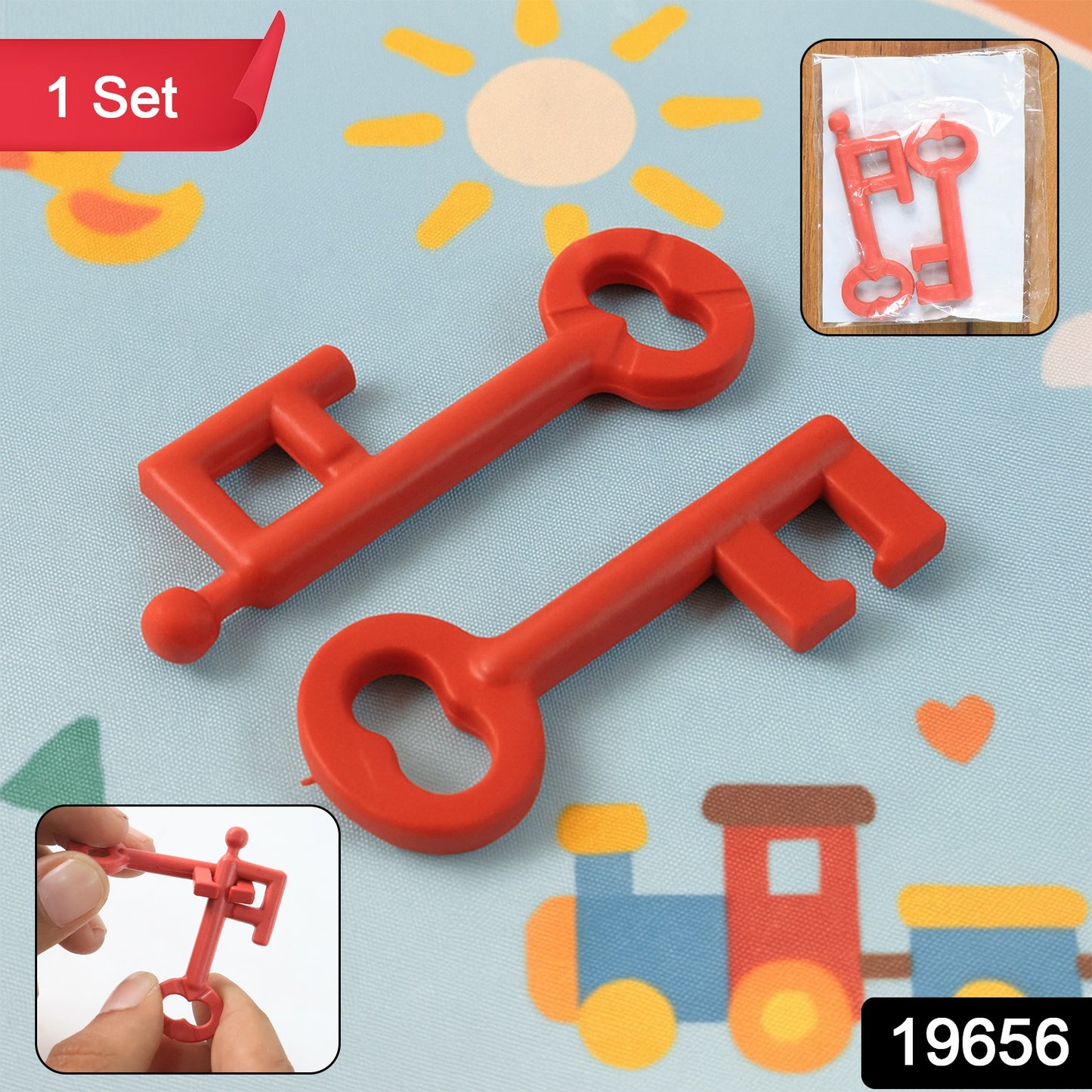 Magic Key Puzzle Set – Fun Brain Teaser Toy