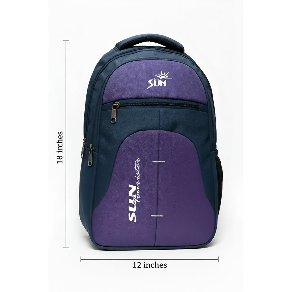 Stylish Sunbags Backpack – Durable Multicolor Backpack / School Bag | Stylish Backpack for Men & Women | Multiple Compartments