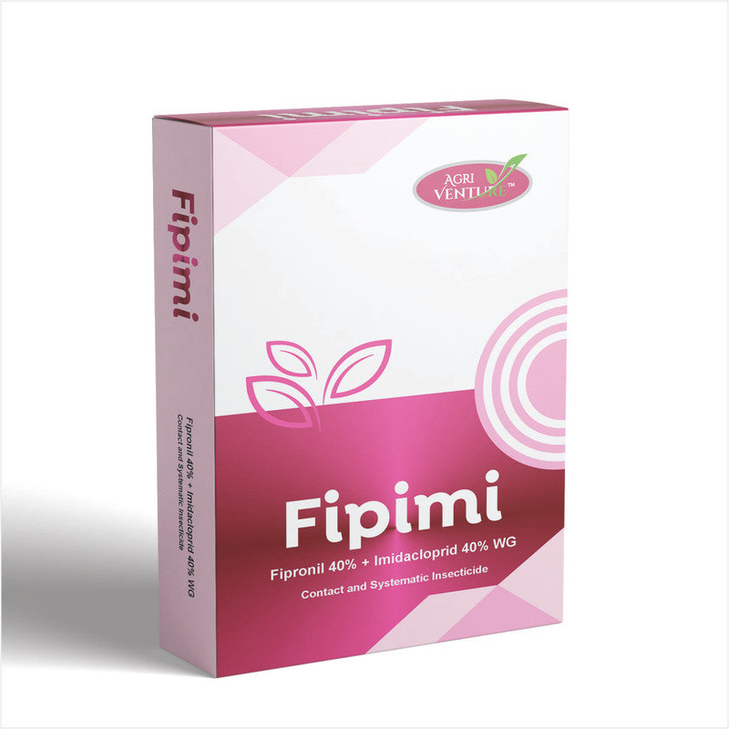 Agriventure FIPIMI ( Fipronil 40% + Imidacloprid 40% WG ) Contact and Systemic Insecticides, Targets White grubs, and other sucking pests.
