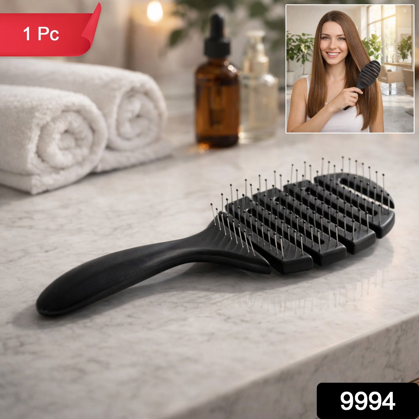 flexible vent hair brush