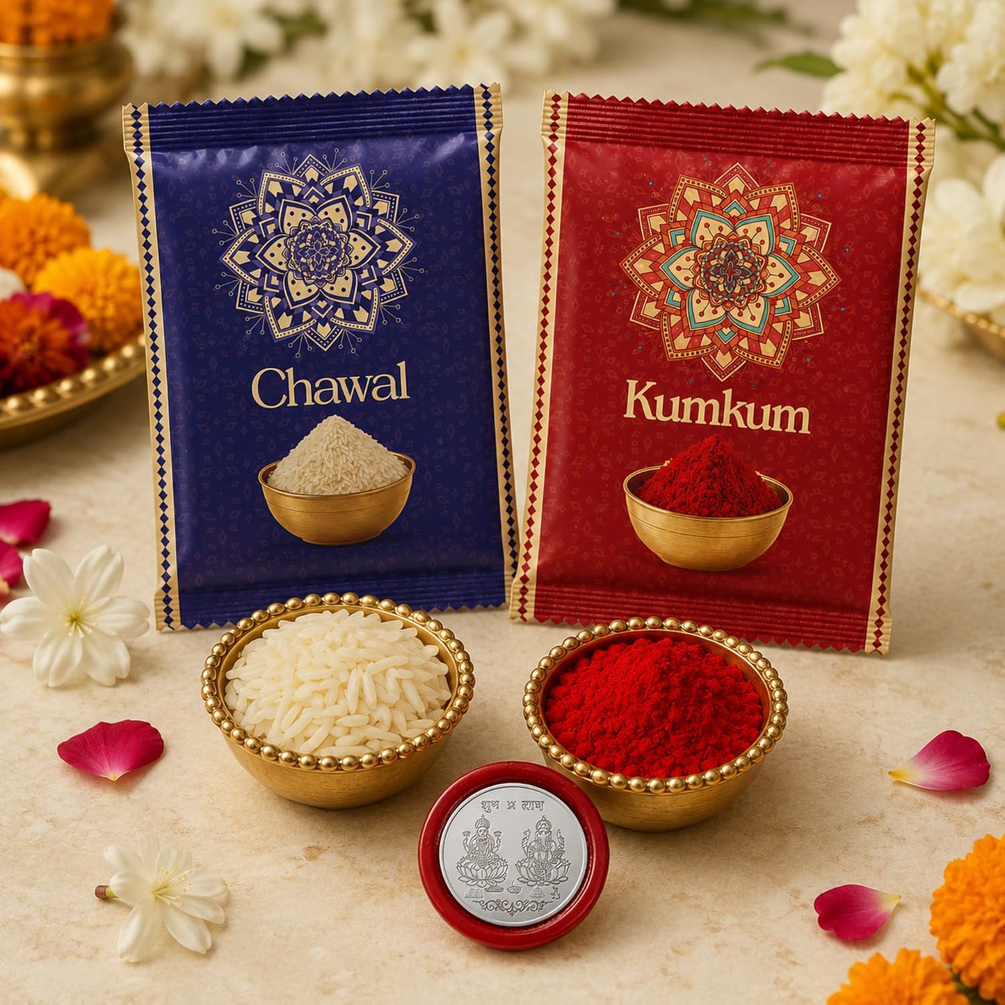 Fruit Rakhi for Brother with Biscuit 60gm - Rakshabandhan Gift Set, Pack of 7