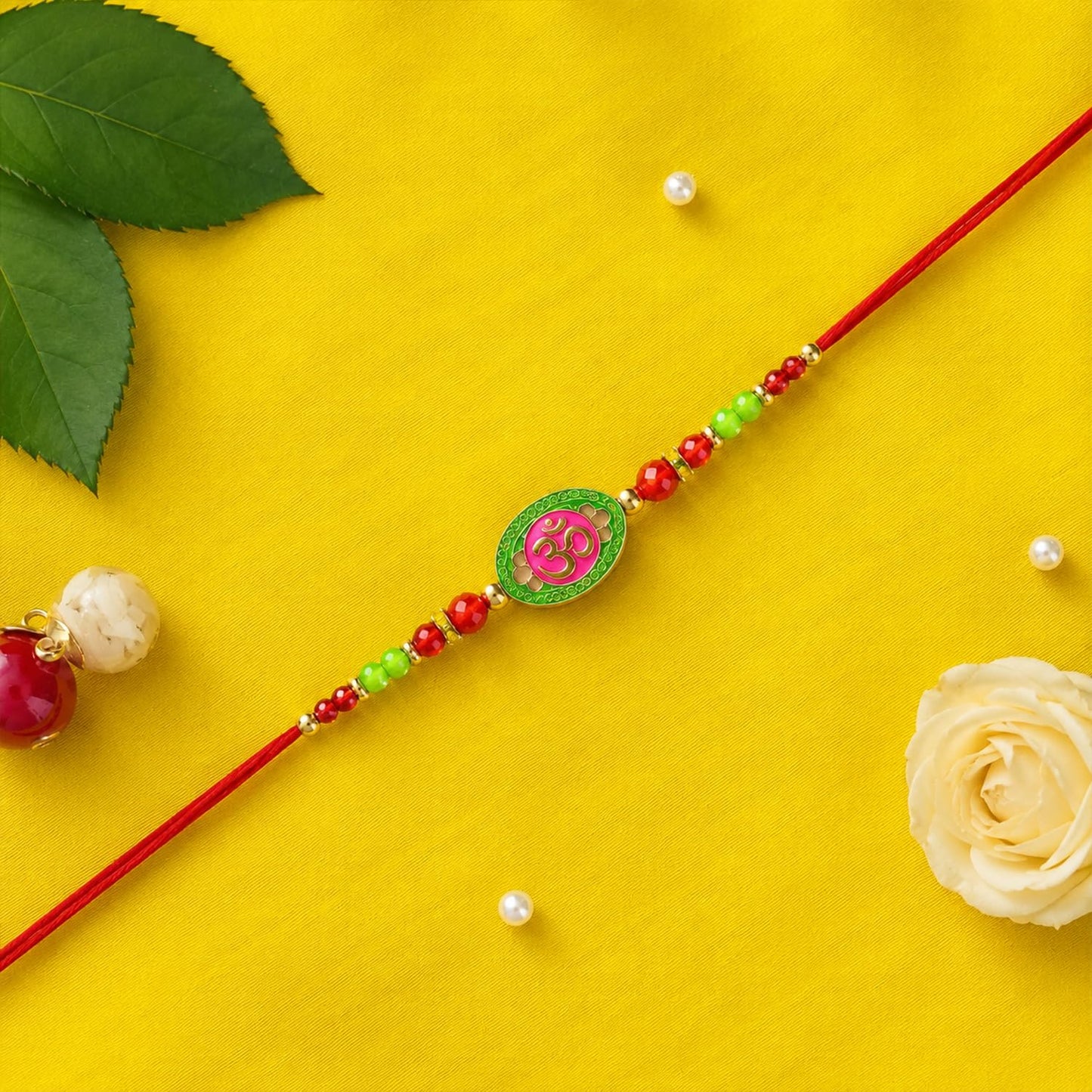Rakhi for Brother with Chocolate Magic 32gm - Raksha Bandhan Gift Set, Pack of 7