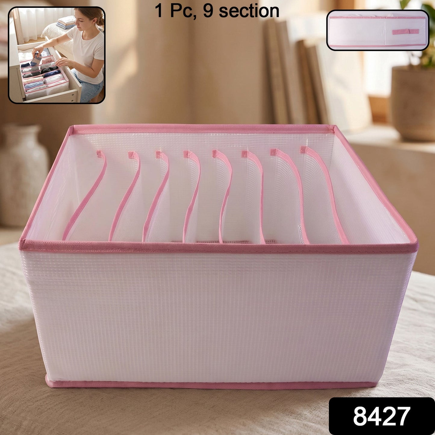 Clothes organizer storage pack