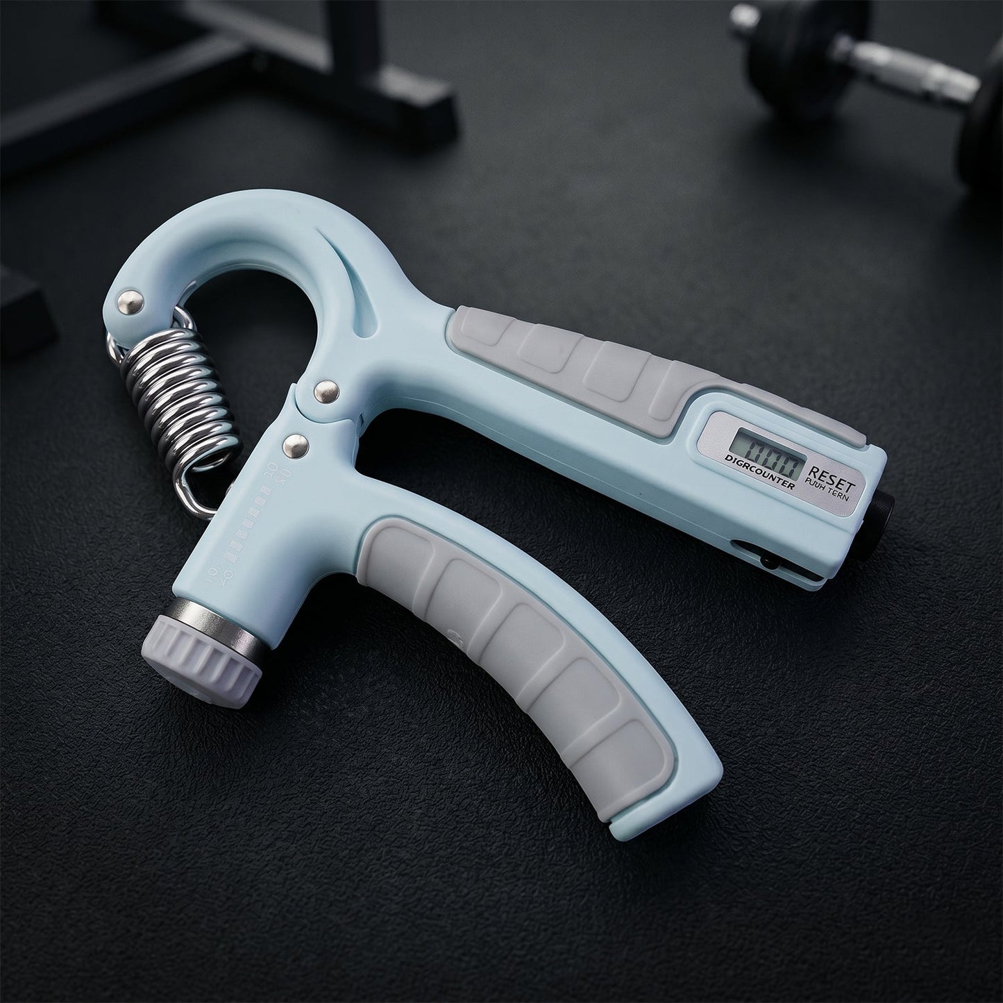Gym Hand Exerciser Equipment Adjustable Hand Grip Strengthener for Forearm (1 Pc)