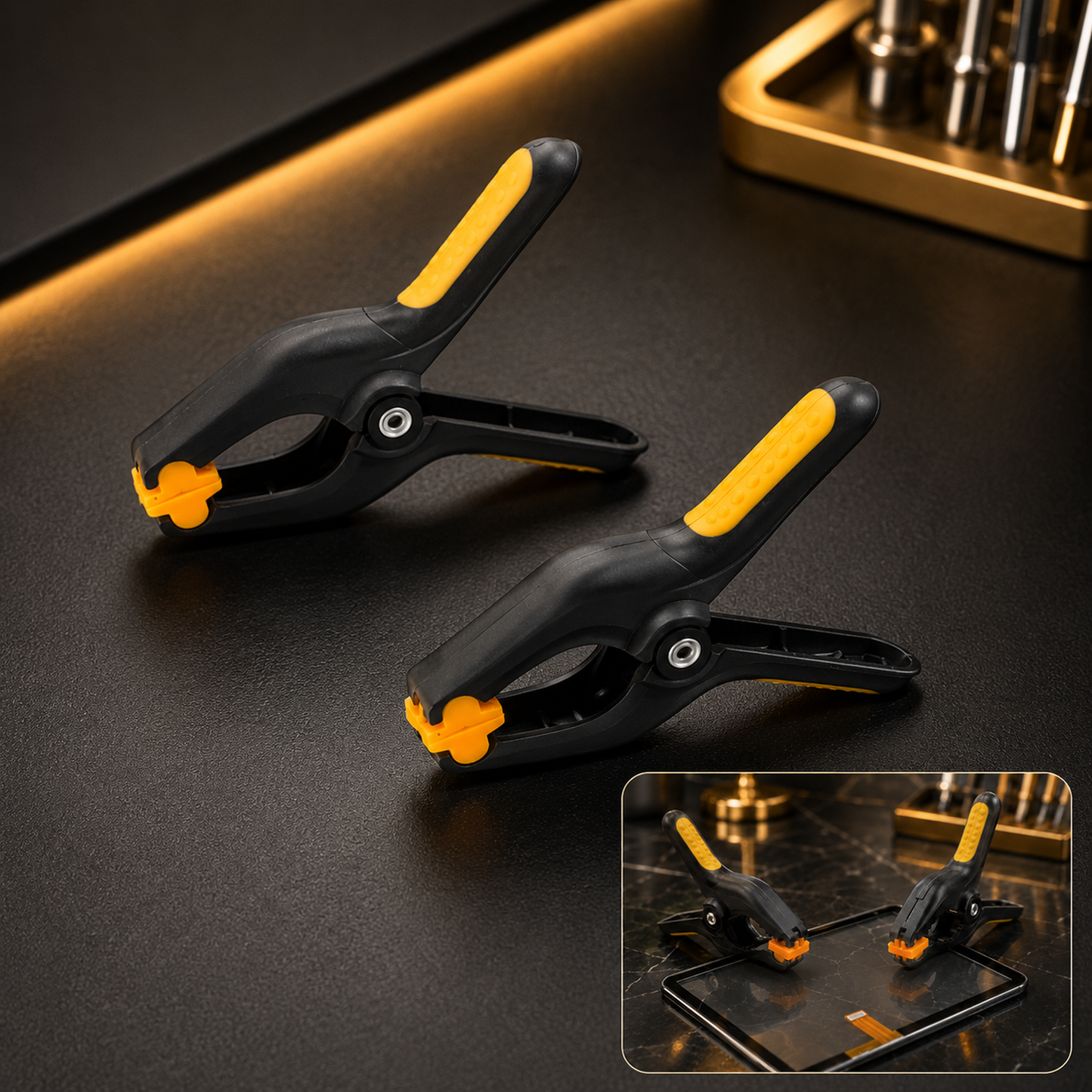Spring Clamps for Screen Repair – 3-inch Heavy Duty (2 Pc) | Wagtail