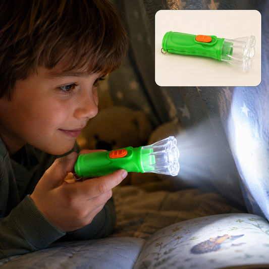 Kids LED Torch – Compact & Fun Plastic Flashlight | Gamevana
