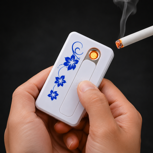 Electric USB Lighter – Windproof & Rechargeable | BraveVault
