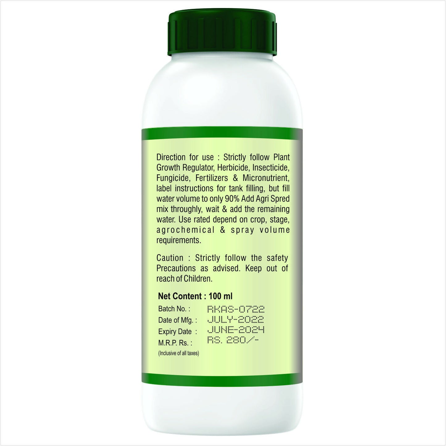 Agriventure AGRI SPRED ( Silicon Spreader ) Sticking Wetting Agent, Non Ionic Surfactants