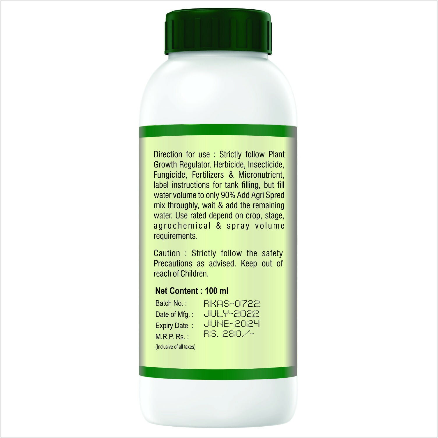 Agriventure AGRI SPRED ( Silicon Spreader ) Sticking Wetting Agent, Non Ionic Surfactants