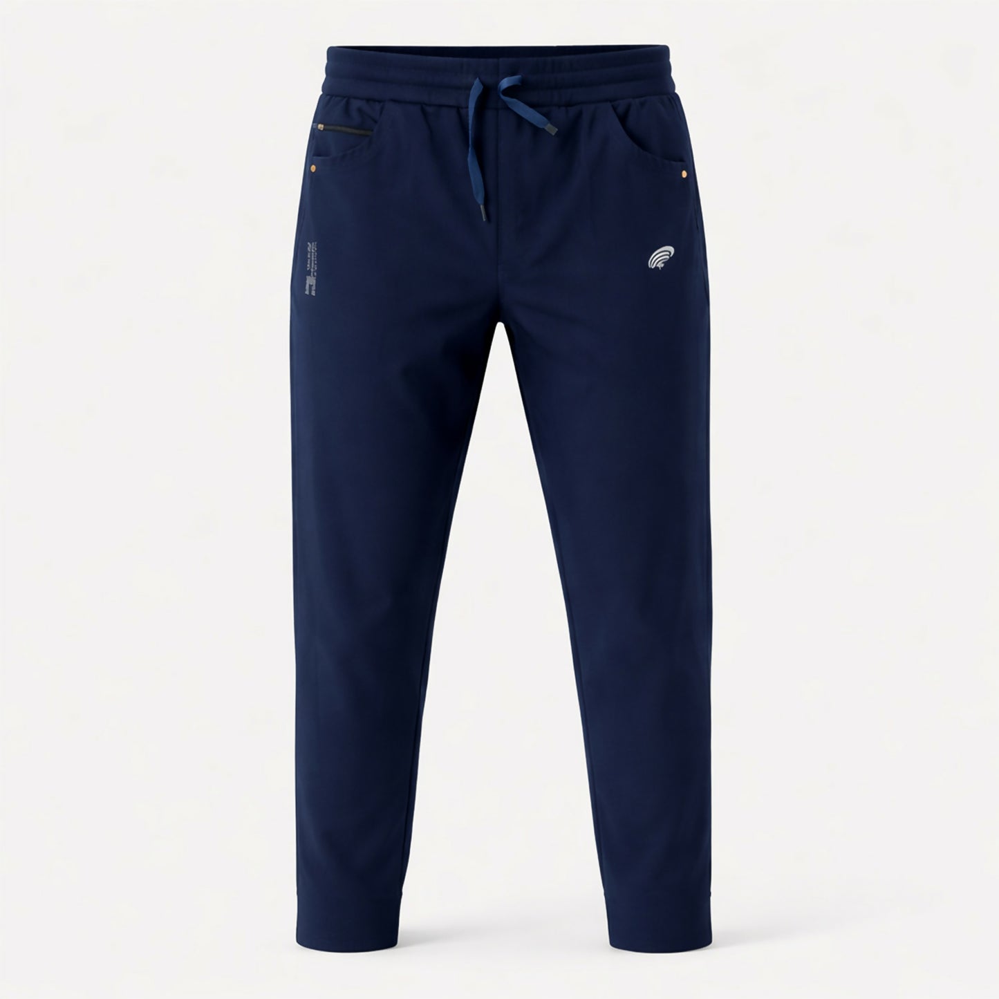 Men’s Stretchable Track Pants with Drawstring Waist & Zipper Pocket Lower