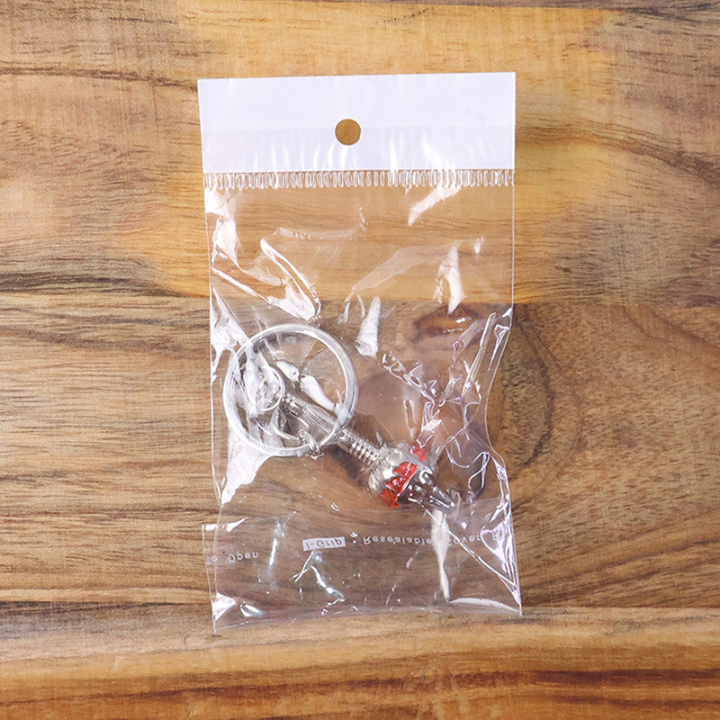 Jay Shree Ram Gada Silver Finish (Metal Keychain)