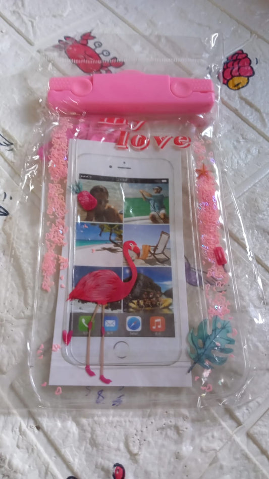 Dustproof and waterproof phone cover with belt