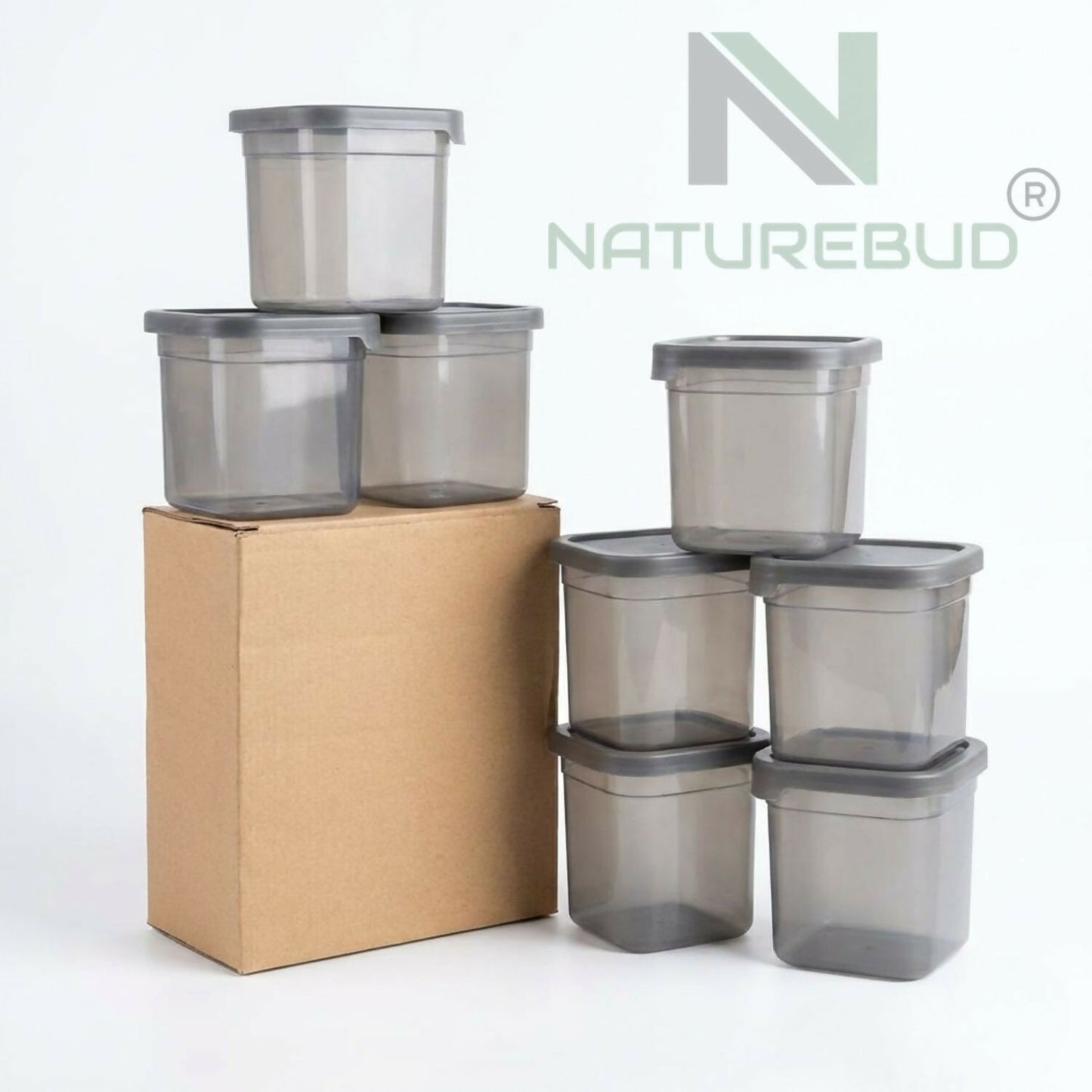 Airtight Kitchen storage container 700 ml Pack of 8