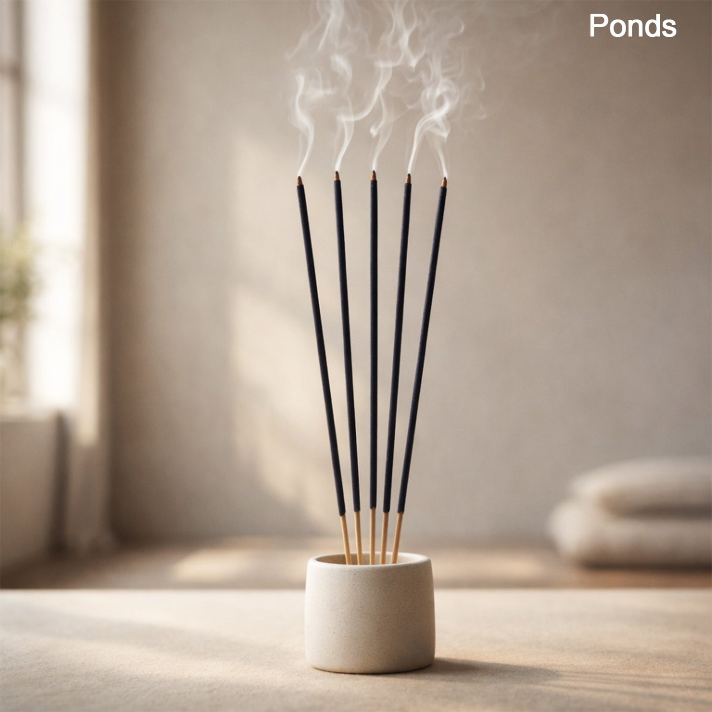 PONDS Incense Sticks Charcoal-Free Fragrance Agarbatti Pack for Home Temple Meditation Prayer Aromatic Dhoop Sticks