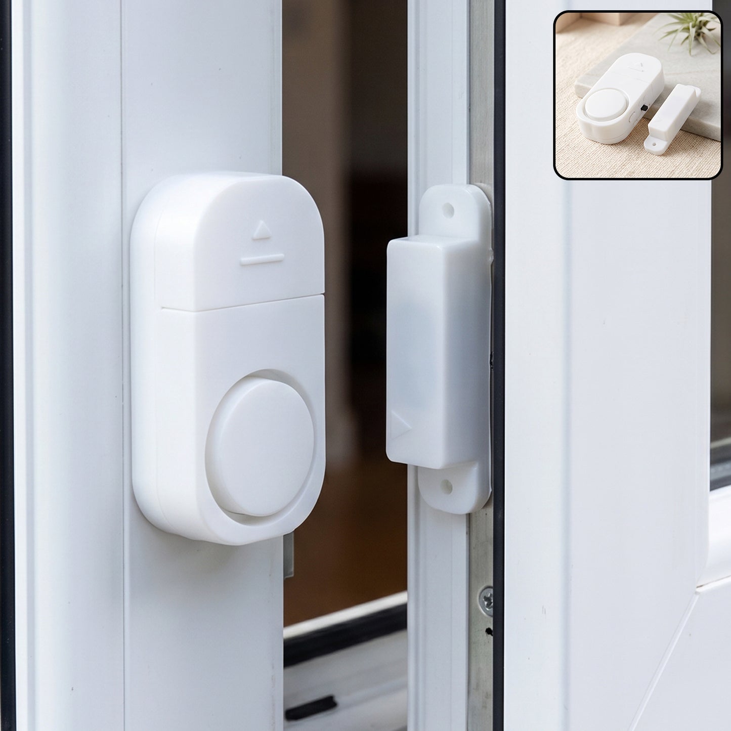 Magnetic Door and Window Security Alarm for Home, Office and Shop Safety (1 Pc) - image 1