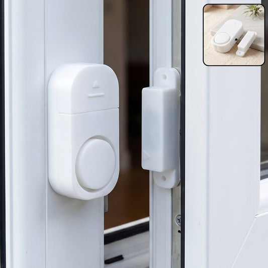 Magnetic door and window security alarm for home safety