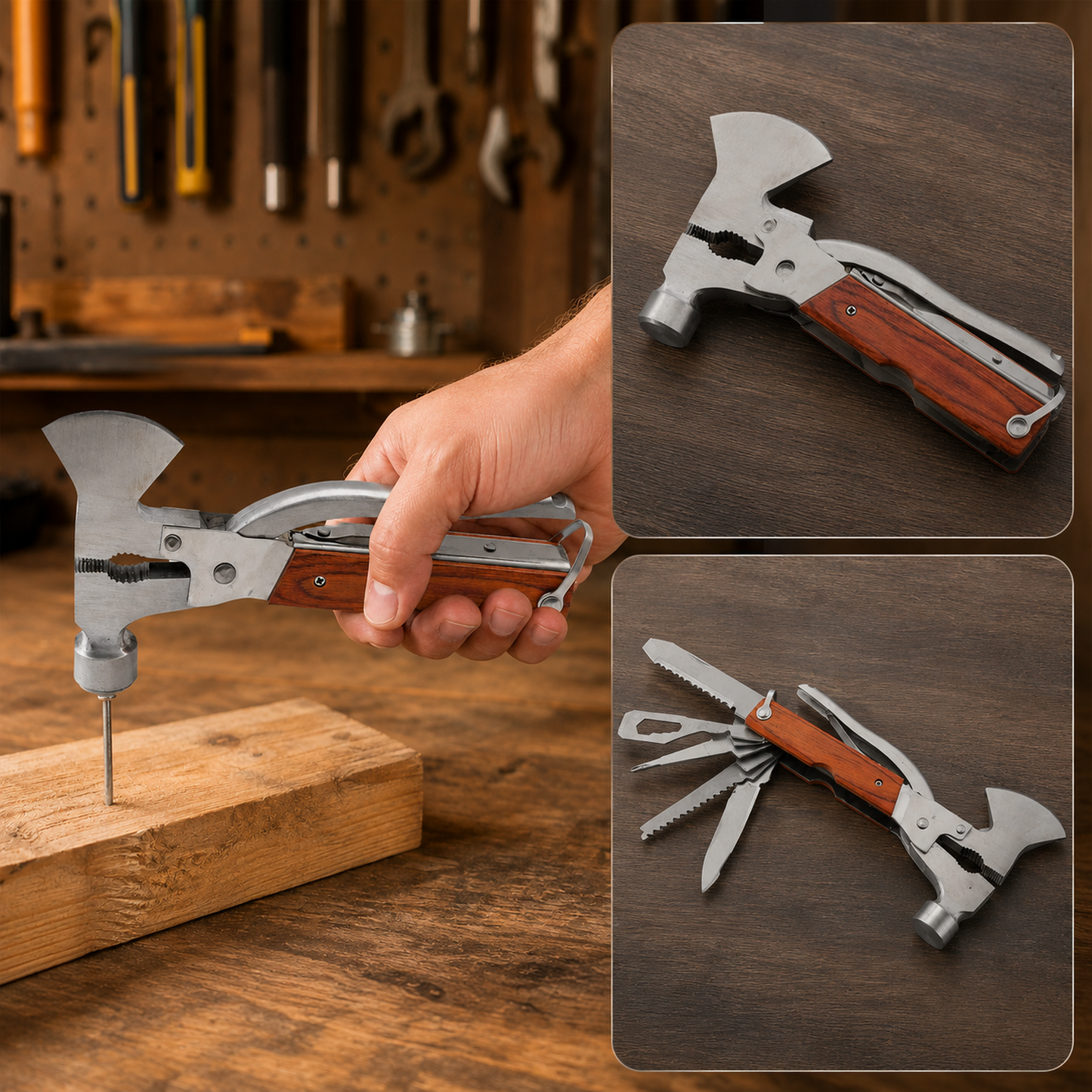 Hammer Multitool – Versatile Survival Gadget | BraveVault