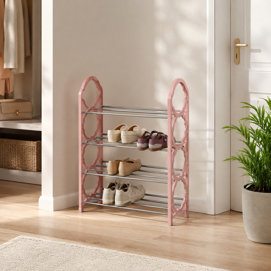 Folding Shoe Rack – 4-Layer Space Saver | DeoDap India